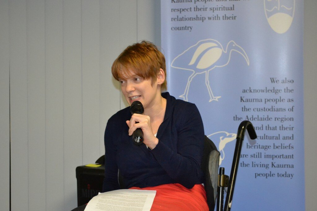 Hon Kelly Vincent speaking at CBS NDIS Forum